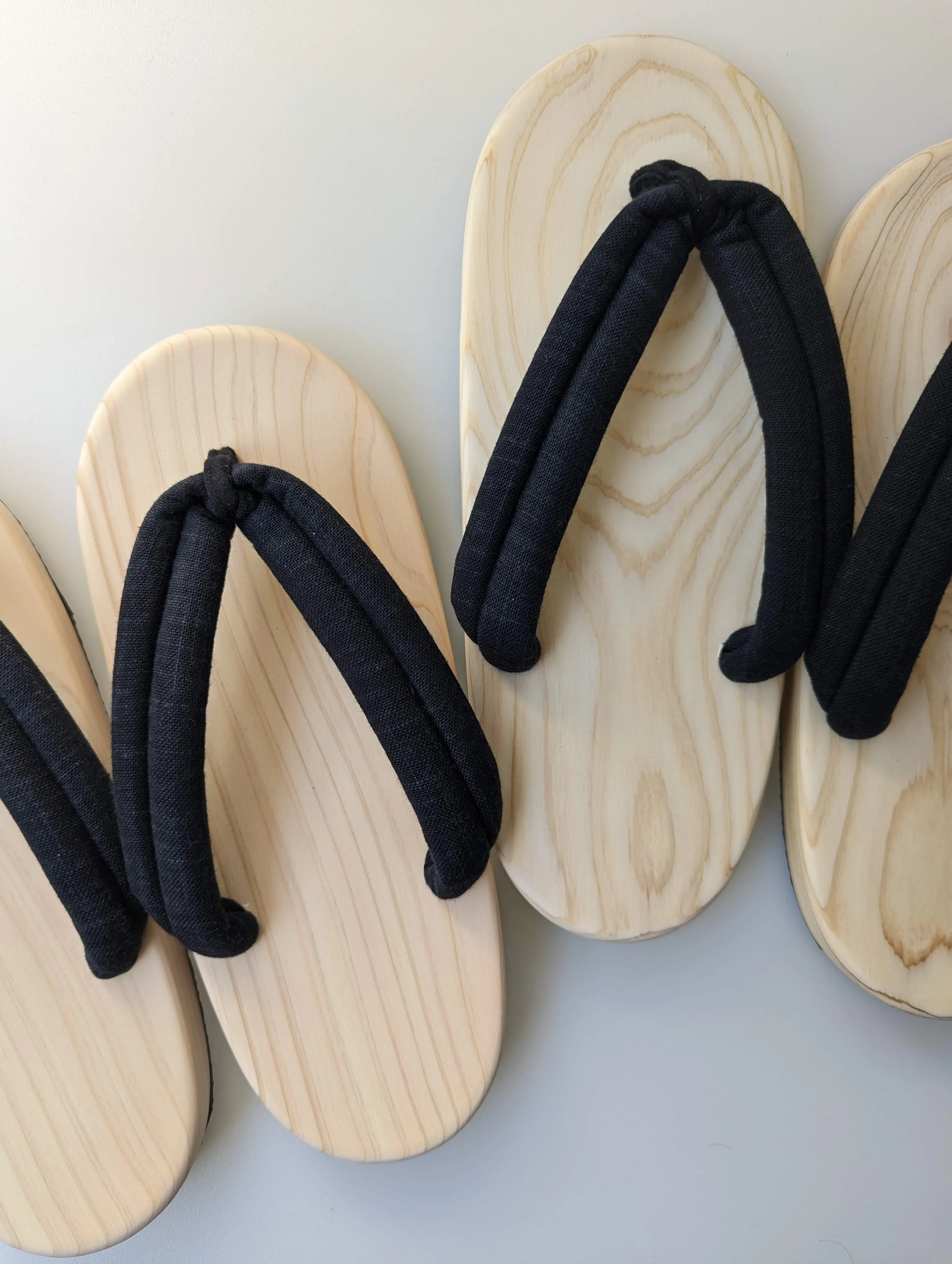 Wood Unpainted Natural GETA ZOURI Slippers [Outdoor]